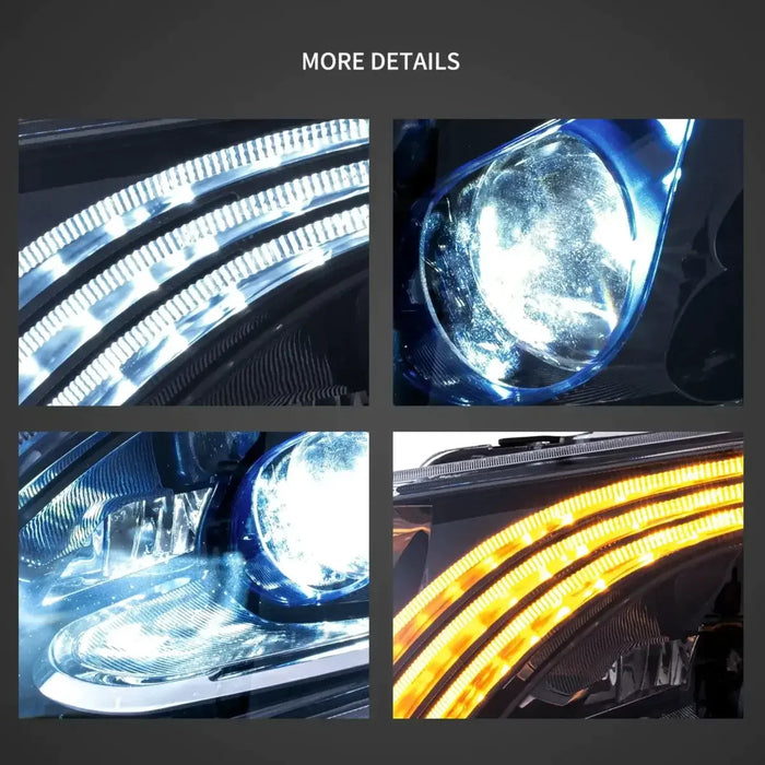 VLAND LED Dual Beam Projector For Mercedes Benz Vito / Metris 2016-2023 (W447 V-Class, 3rd Gen)