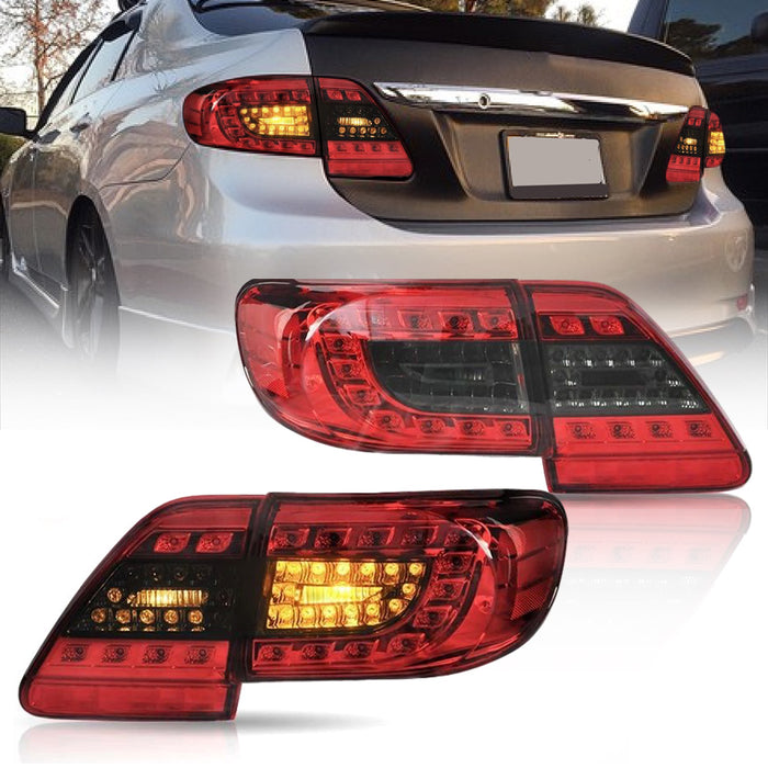 VLAND LED Tail Lights For Toyota Corolla 2011-2013 International Models(MOQ=100)