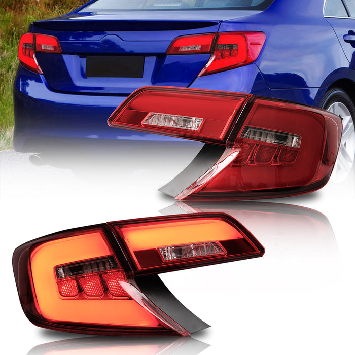 VLAND LED Tail Lights For Toyota Camry 2012-2014 XV50 7th Gen
