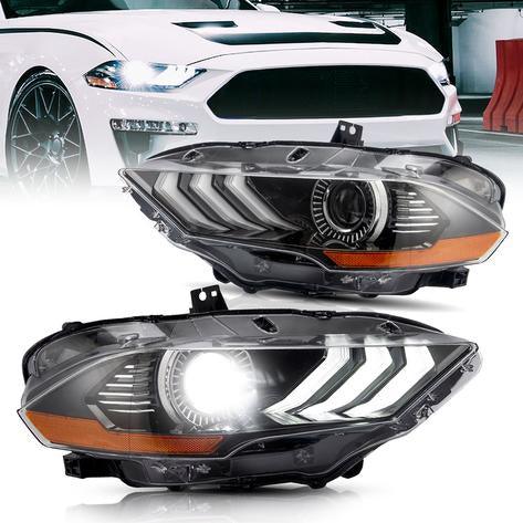 VLAND LED Projector Headlights For Ford Mustang 2018-2022 - VLAND VIP