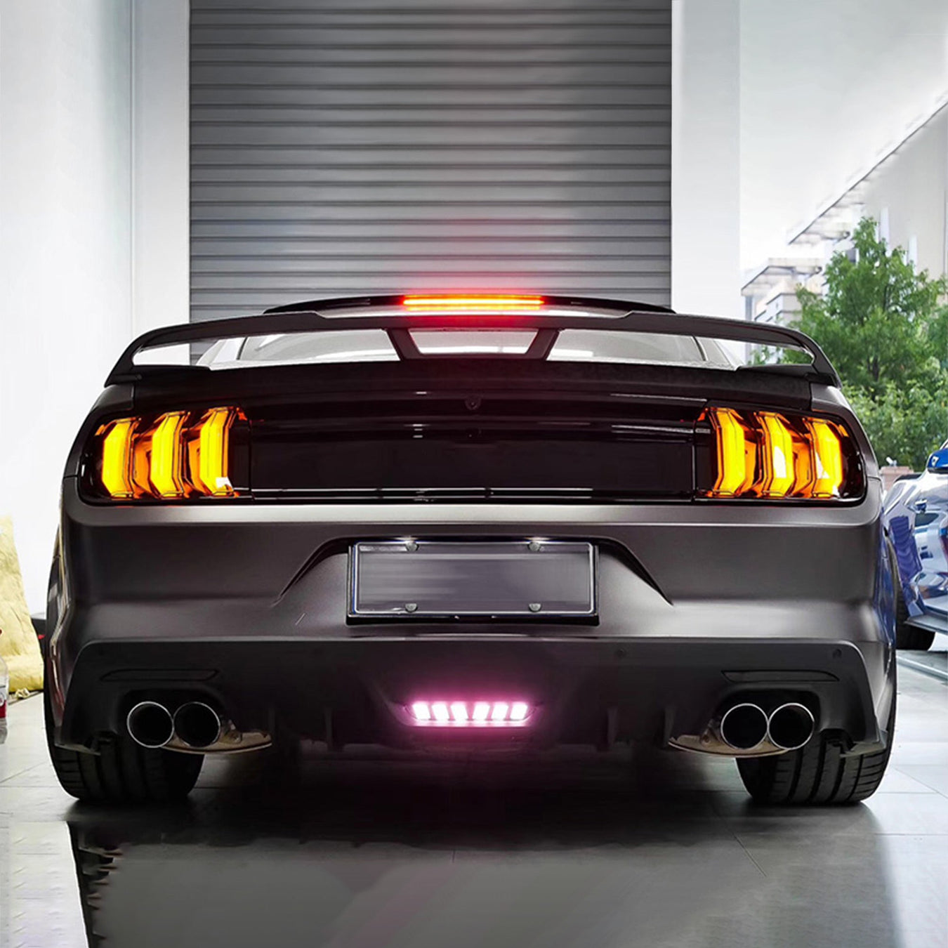 For Ford Mustang Headlights Tail Lights