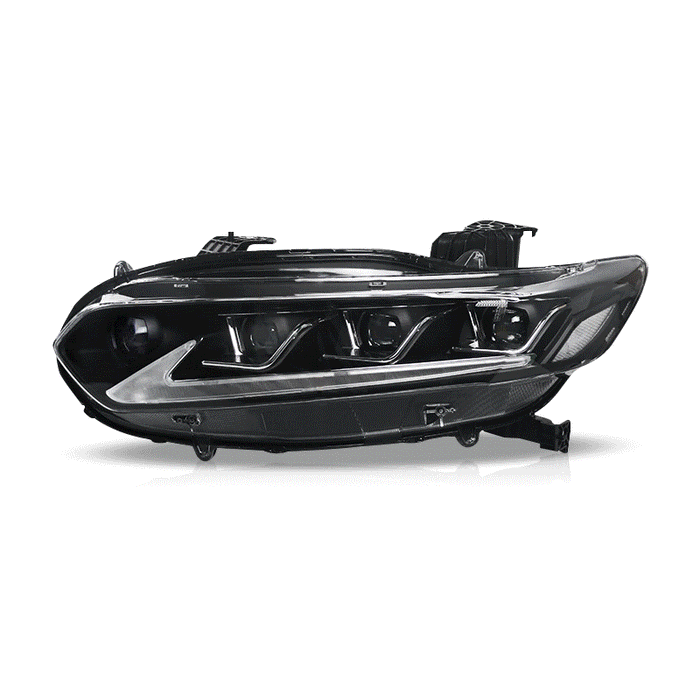 VLAND Full LED Headlights For Honda Accord 2018-2022 10th Gen With Blue Animation & Sequential