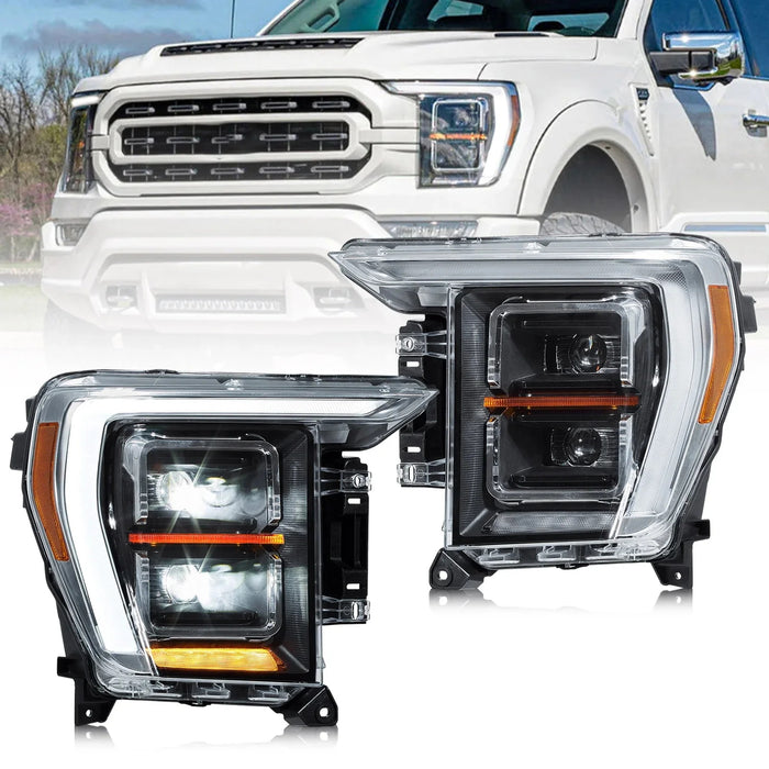 VLAND LED Headlights and Taillights For Ford F150 2021-2023