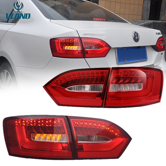 VLAND LED Tail Lights For Volkswagen Jetta MK6 2011-2014 (Only Available in North America)