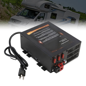 VLAND PM3-55LK 55A RV Power Converter Battery Charger 3-Stage For Camper Marine