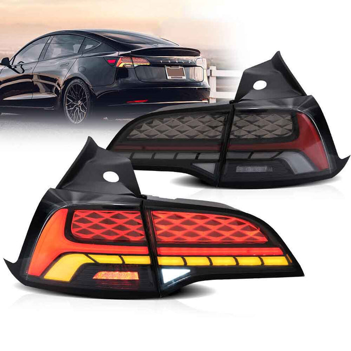 VLAND LED Taillights For Tesla Model 3 & Model Y 2017-2023 [DOT.]