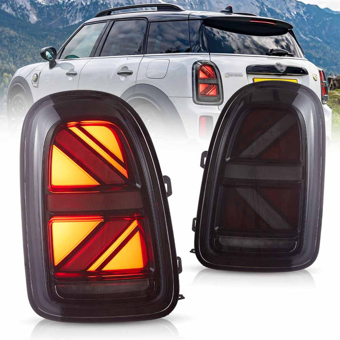 VLAND Full LED Tail Lights For Mini Cooper Countryman F60 2017-2024 [E-MARK]