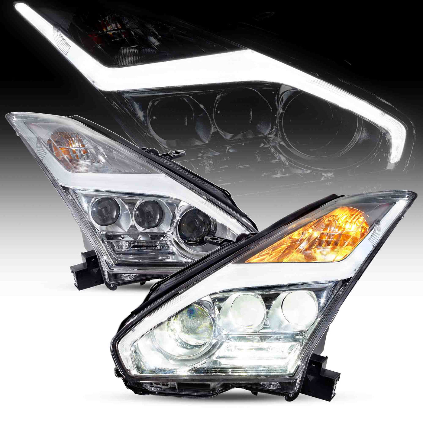 VLAND LED Headlights and Taillights For Nissan GTR R35 2008-2023