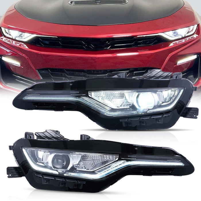 VLAND LED Headlights For Chevrolet Camaro RS/1SS/2SS 2019-2024