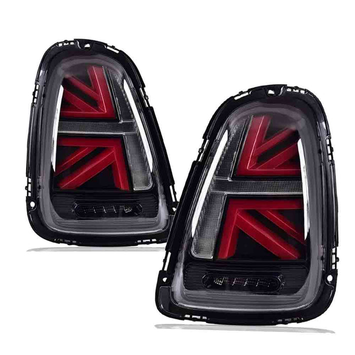 VLAND LED Smoked Red Tail Lights For BMW Mini Cooper [Mini Hatch] R56 R57 R58 R59 2007-2013[E-MARK] (MOQ:100 Sets)