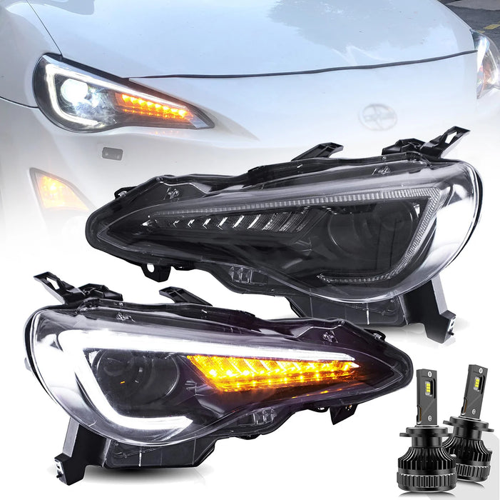 VLAND LED Headlights For Toyota 86/Subaru BRZ/Scion FR-S First Gen ZN6/ZC6 2012-2020