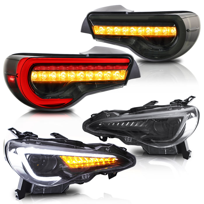 VLAND LED Headlights and Tail Lights For Toyota 86 GT86 Subaru BRZ Scion FRS 2012-2020