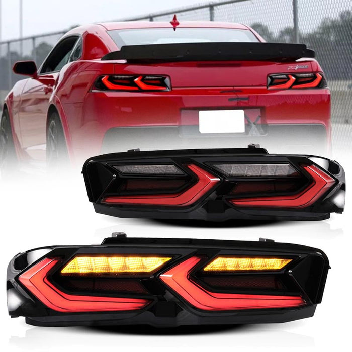 VLAND LED Tail Lights For Chevrolet Camaro 2019-2024 [DOT.]