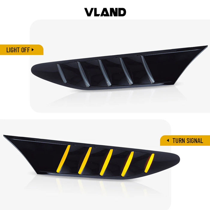 VLAND LED feux de position latéraux pour Subaru BRZ FR-S GT86 2013-2019