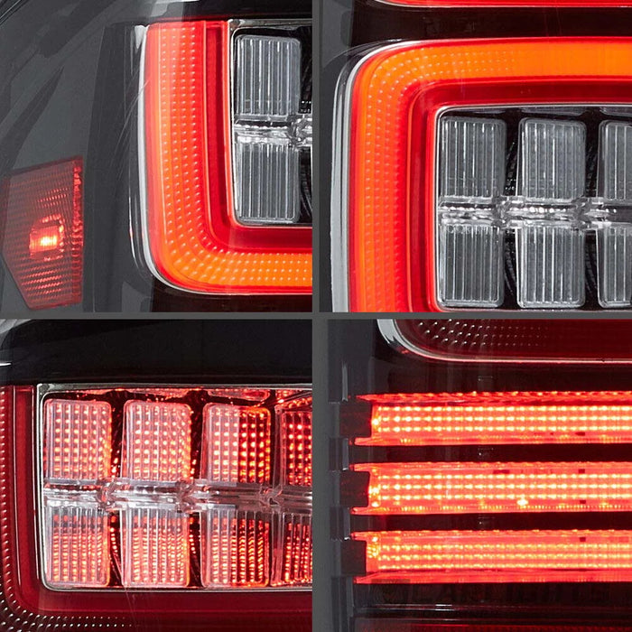 VLAND LED Tail Lights For GMC Sierra 1500 2500HD 3500HD 2014-2018 With Startup Animation [DOT.]