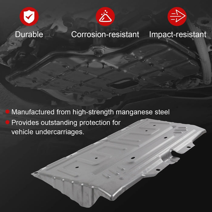 VLAND Upgrade ML3Z-7222-D Manganese Steel Splash Panel Shield For Ford F-150 2015-2024