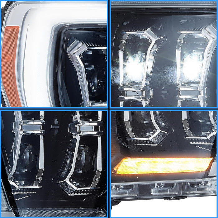 VLAND LED Head Lights For Ford F150 14th Gen Pickup Trucks 2021-2023 (Ford F-Series 2021–present)