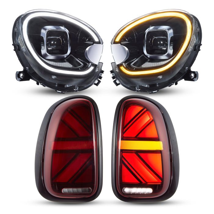 VLAND LED Headlights & Tail Lights For BMW Mini Countryman R60 2010-2016 Front And Rear Lamps Kits