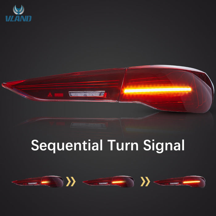 VLAND LED Laser Tail Lights For BMW 4-Series G22/G23/G26 2020-2024 Rear Lights [E-MARK]