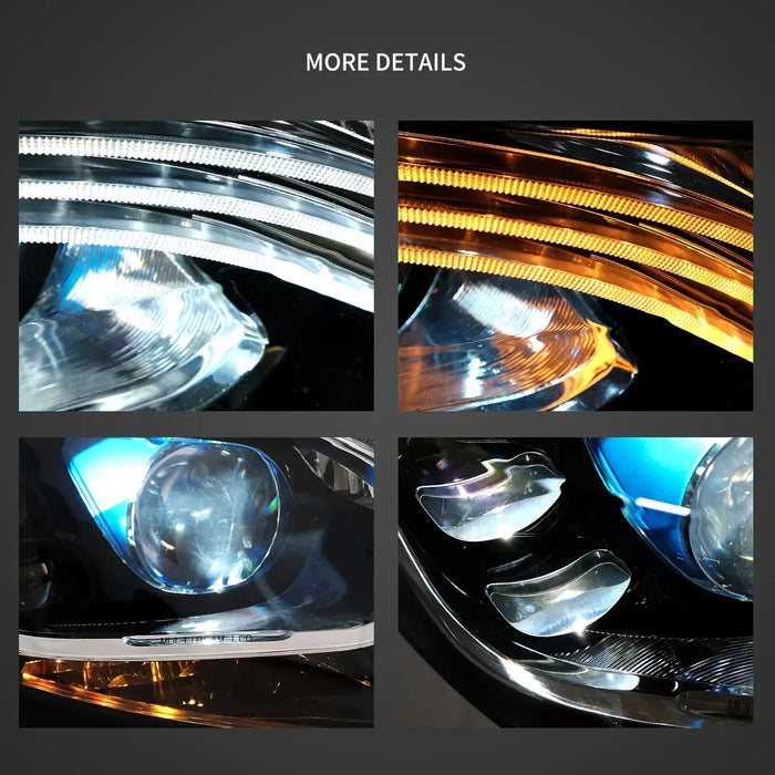 VLAND LED Headlights For Mercedes Benz S-Class W222 2014-2017 6th Gen