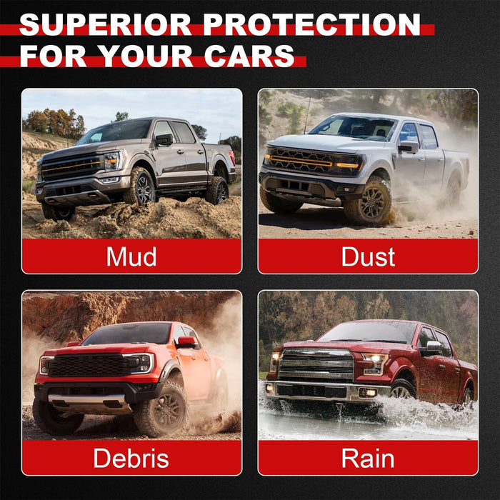 VLAND Upgrade ML3Z-7222-D Manganese Steel Splash Panel Shield For Ford F-150 2015-2024