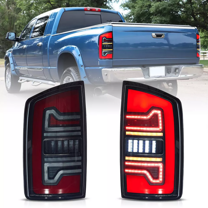 VLAND LED Tail Lights For Dodge RAM / RAM 1500 2500 3500 2002-2008