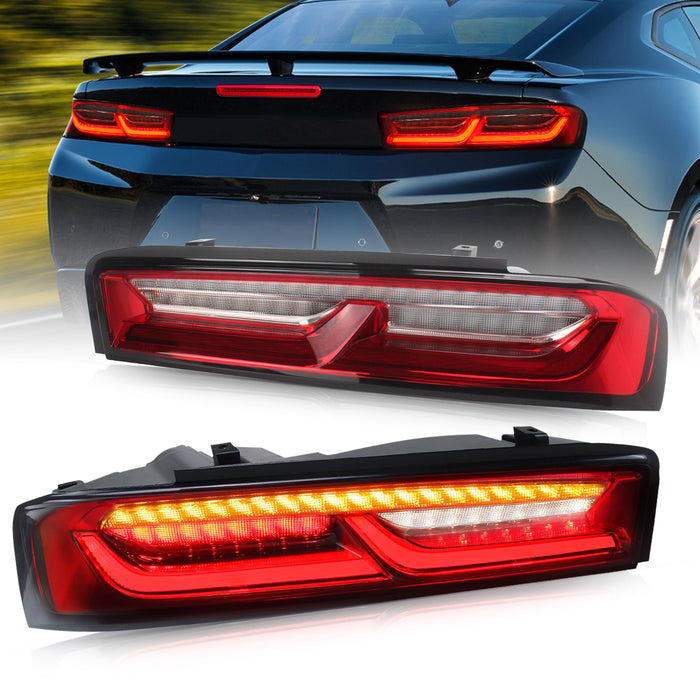 VLAND LED Tail Lights For Chevrolet Camaro 2016-2018 (Fit For European Models)
