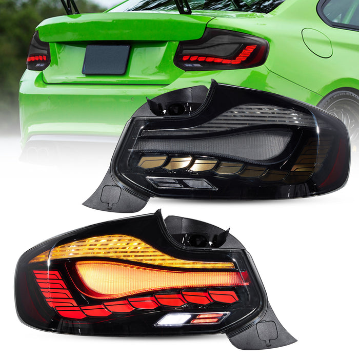 VLAND LED Taillights For BMW M2 F87 F22 F23 2014-2021 with Dynamic Start-up Animation [ DOT. E-MARK. ]