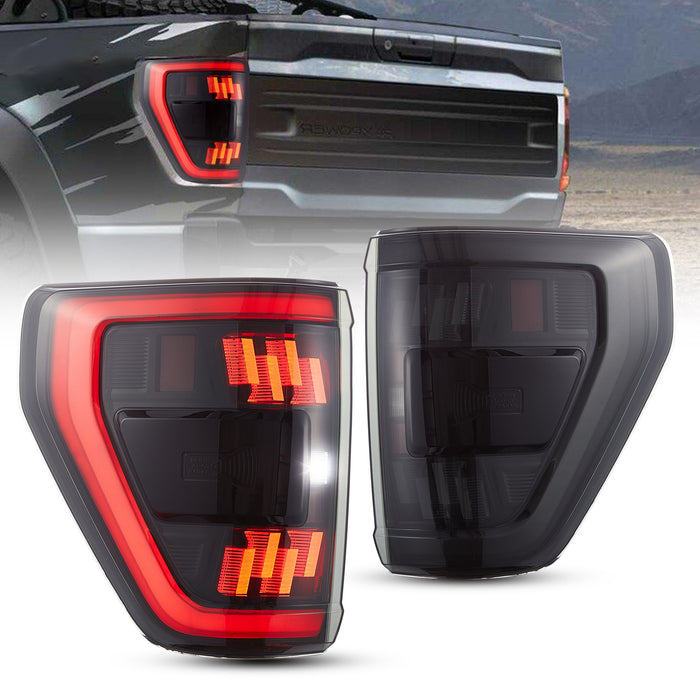 VLAND LED Tail Lights For Ford F150 2021-2023