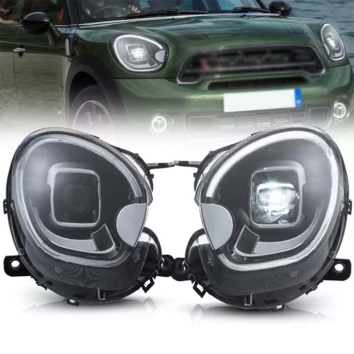 VLAND LED Head Lights For BMW Mini Countryman R60 2010-2016 [E-MARK]