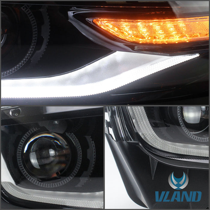 VLAND LED RGB Headlights and Taillights For Chevrolet Camaro 5th Gen Facelift 2014-2015 [DOT.]