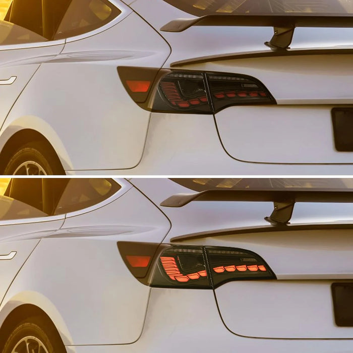 VLAND LED Tail Lights For Tesla Model & Model Y 2017-2023 [DOT.]