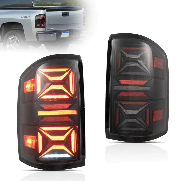 VLAND LED Taillights For Chevrolet Silverado 1500/2500/3500 2nd Gen 2007-2013