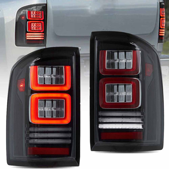 VLAND LED Tail Lights For Chevrolet Silverado 1500/2500/3500 2nd Gen 2007-2013 [DOT.]