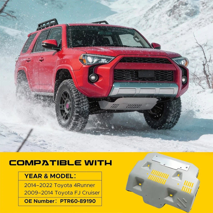 VLAND PTR60-34220 Front Skid Plate For Toyota Tundra 2022-2024 & Sequoia 2023-2024