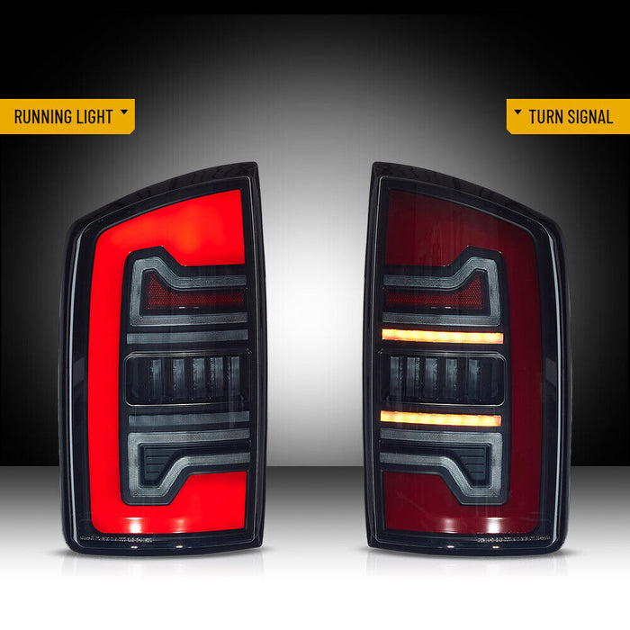 VLAND LED Tail Lights For Dodge RAM / RAM 1500 2500 3500 2002-2008