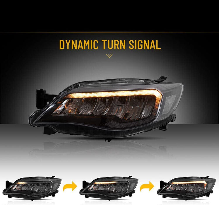 VLAND LED Headlights For Subaru Impreza 2008-2011 / WRX 2008-2014