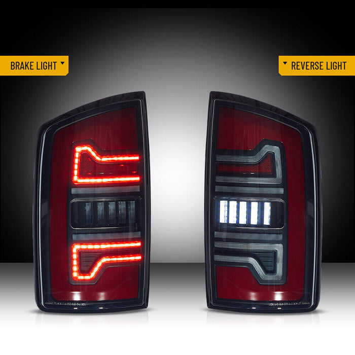 VLAND LED Tail Lights For Dodge RAM / RAM 1500 2500 3500 2002-2008