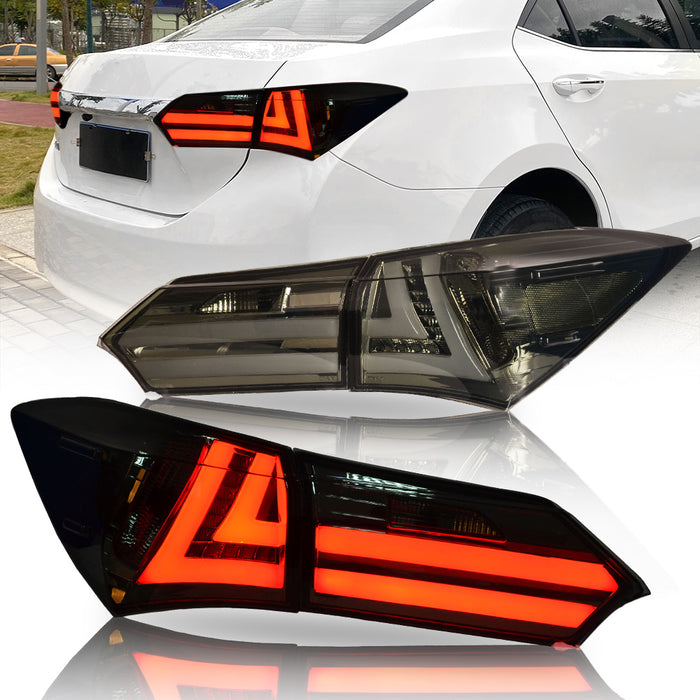 VLAND LED Taillights For Toyota Corolla 2014-2019 International E170/E180 Version