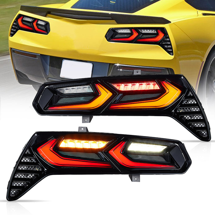 VLAND LED Taillights For Chevrolet Corvette C7 2014-2019 [DOT.]