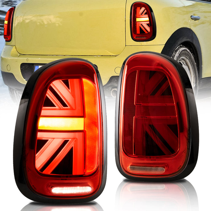 VLAND Full LED Tail Lights For BMW Mini Cooper Countryman R60 2010-2016 (First Generation)  [E-MARK]