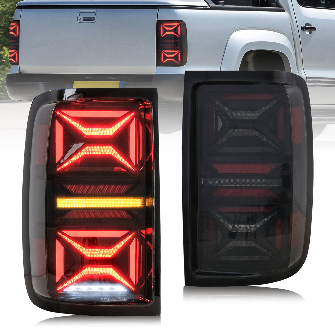 For Volkswagen VW Amarok Headlights Tail Lights