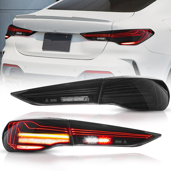 VLAND LED Laser Tail Lights For BMW 4-Series G22/G23/G26 2020-2024 Rear Lights [E-MARK]