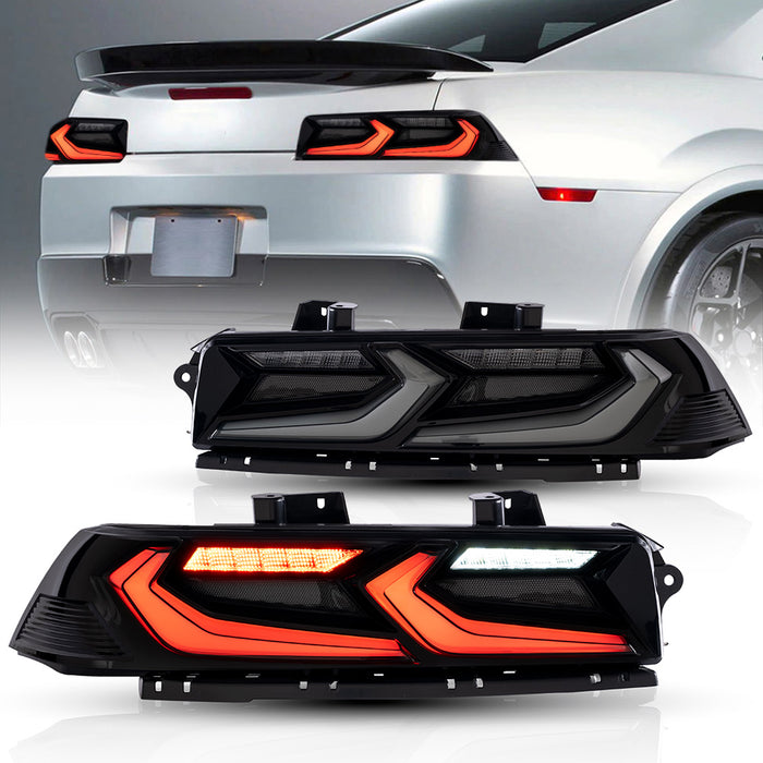 VLAND LED Tail Lights For Chevrolet Camaro 5th Gen Facelift 2014-2015 [DOT. SAE.]