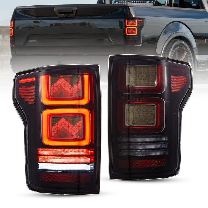 VLAND OLED Tail Lights For 2015-2020 Ford F150 W/AnimationTurn Signal [DOT. E-MARK.]