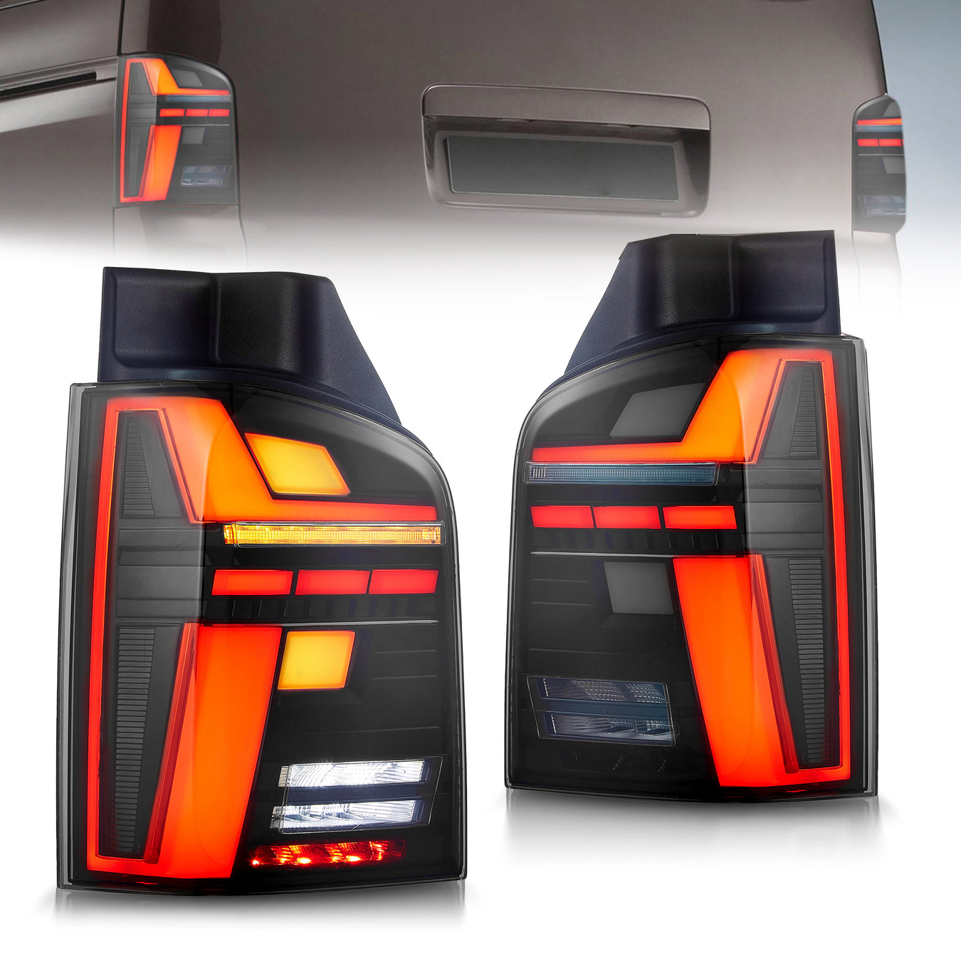 For Volkswagen VW Transporter Headlights Tail Lights