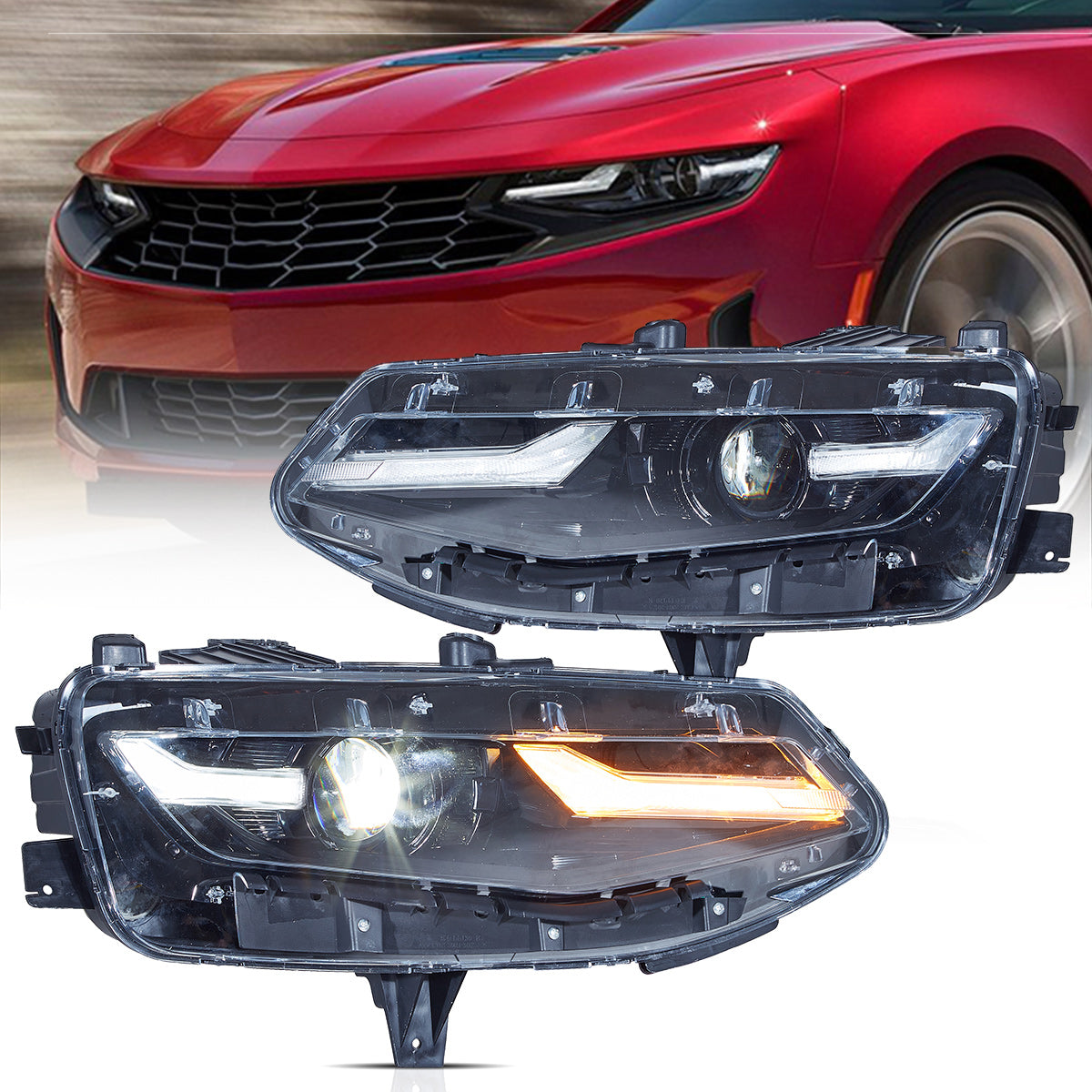 Chevrolet Camaro Headlights Tail Lights