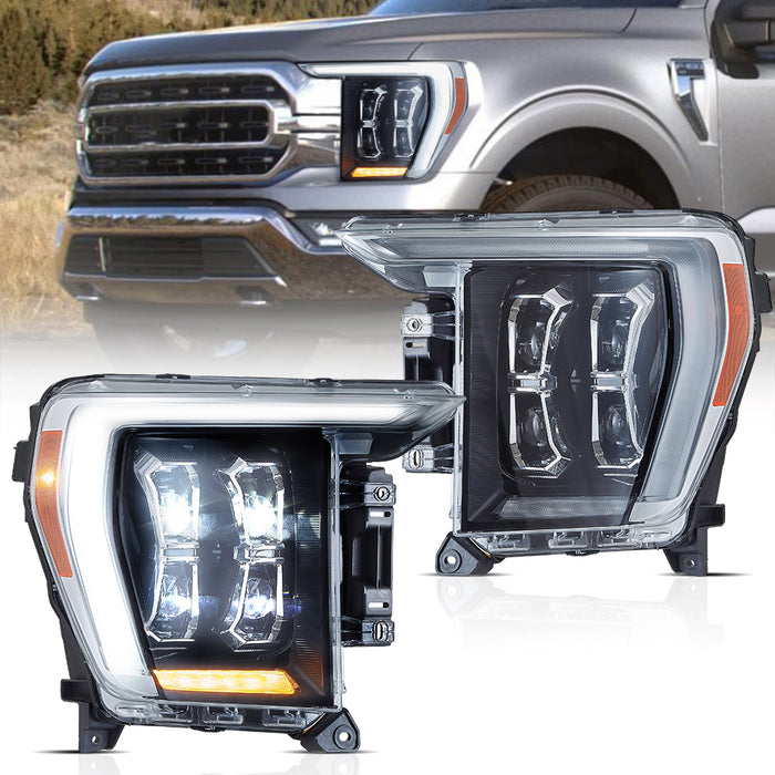 VLAND LED Headlights and Taillights For Ford F150 2021-2023