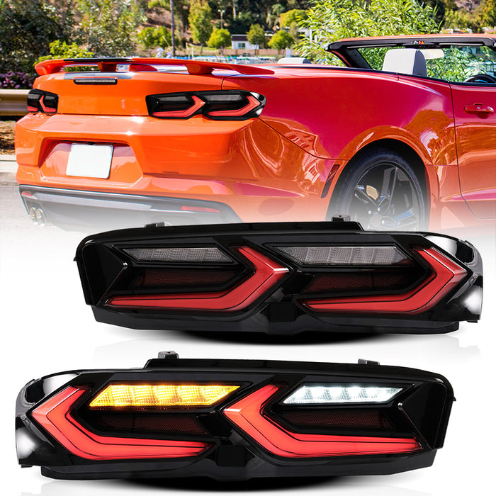 VLAND LED Tail Lights For Chevrolet Camaro 2019-2024 [DOT.]