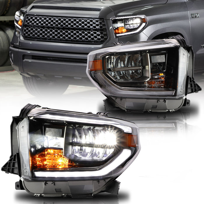 VLAND LED Headlights For Toyota Tundra 2014-2021 Refreshed Models [DOT.]